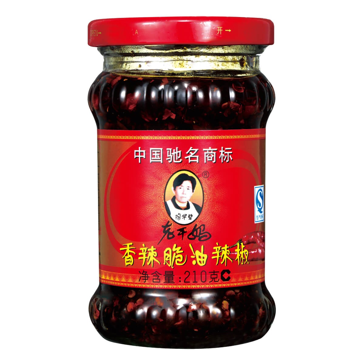 老干妈 油辣椒 | LGM Peanut Chili Oil Sauce 210g - HappyGo Asian Market